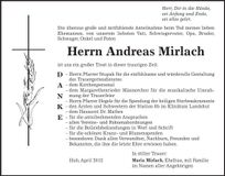 Traueranzeige  