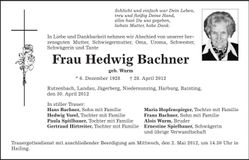 Traueranzeige  