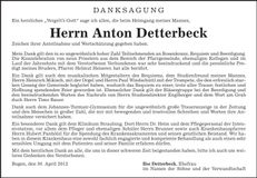 Traueranzeige  