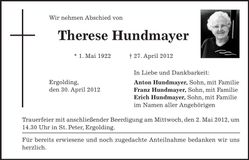 Traueranzeige  