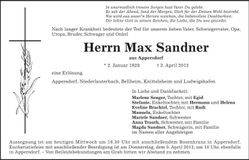 Traueranzeige  