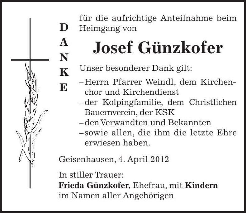 Traueranzeige  