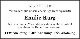 Traueranzeige  