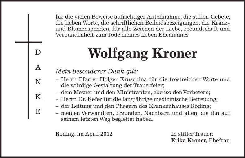 Traueranzeige  