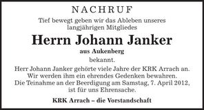 Traueranzeige  