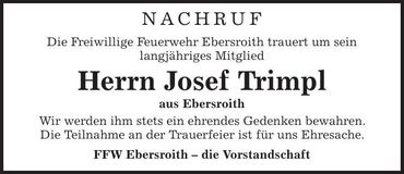 Traueranzeige  