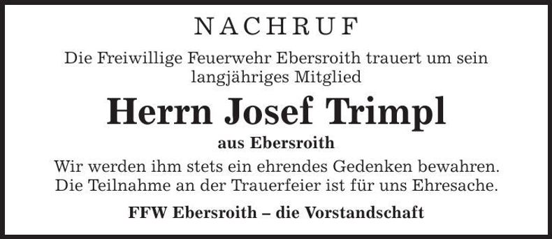 Traueranzeige  