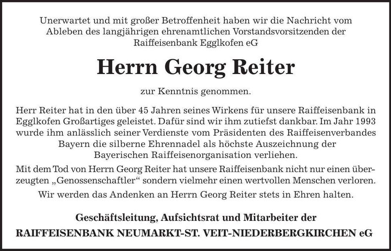 Traueranzeige  