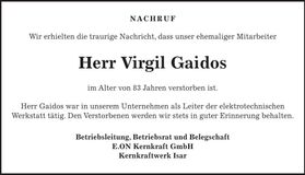 Traueranzeige  