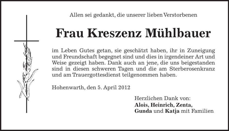 Traueranzeige  