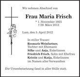 Traueranzeige  