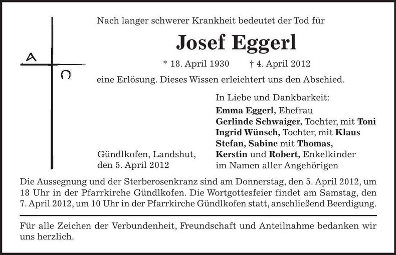 Traueranzeige  
