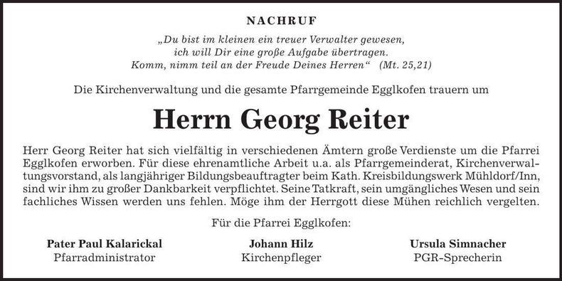 Traueranzeige  
