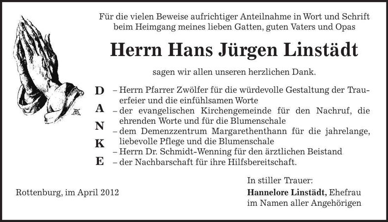 Traueranzeige  