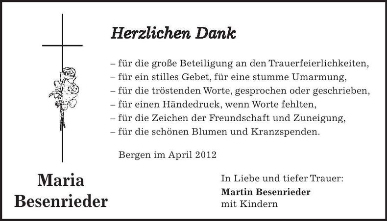 Traueranzeige  