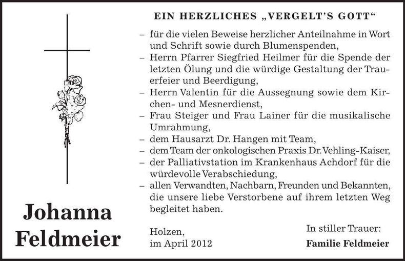 Traueranzeige  