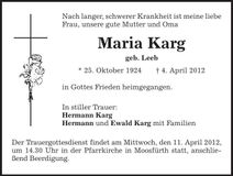 Traueranzeige  