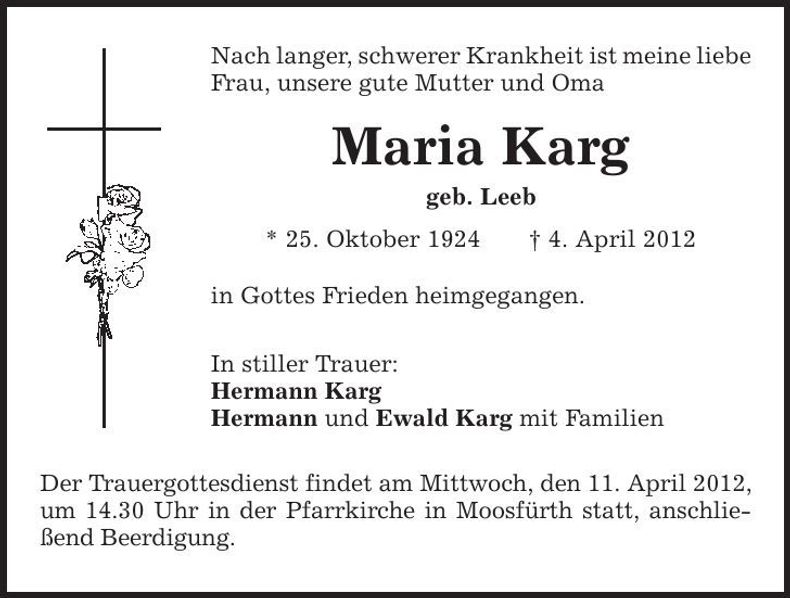 Traueranzeige  