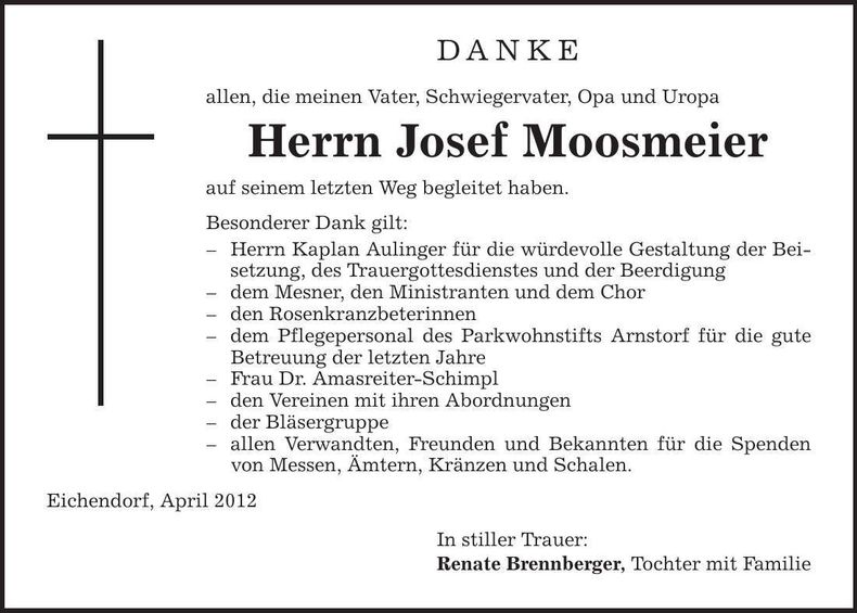 Traueranzeige  