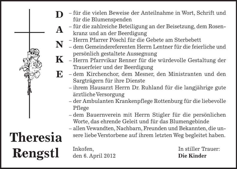 Traueranzeige  