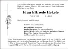 Traueranzeige  