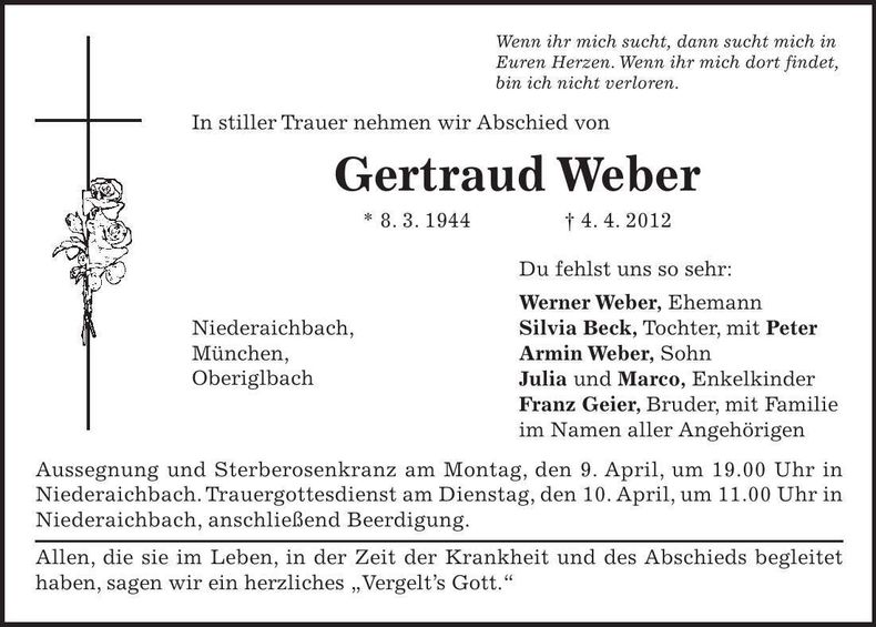 Traueranzeige  