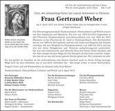 Traueranzeige  