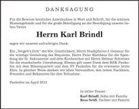 Traueranzeige  