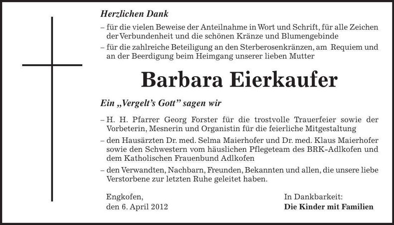 Traueranzeige  
