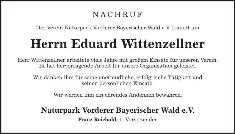 Traueranzeige  