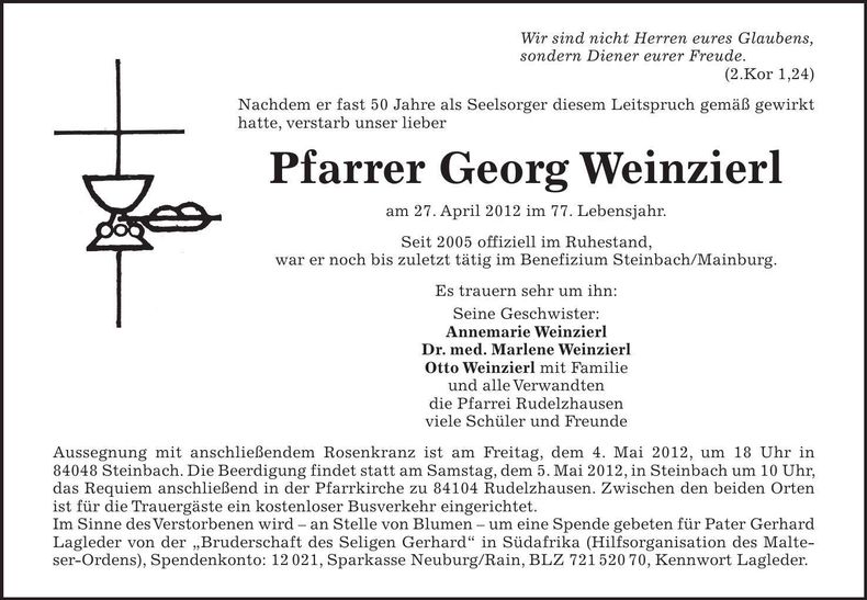 Traueranzeige  
