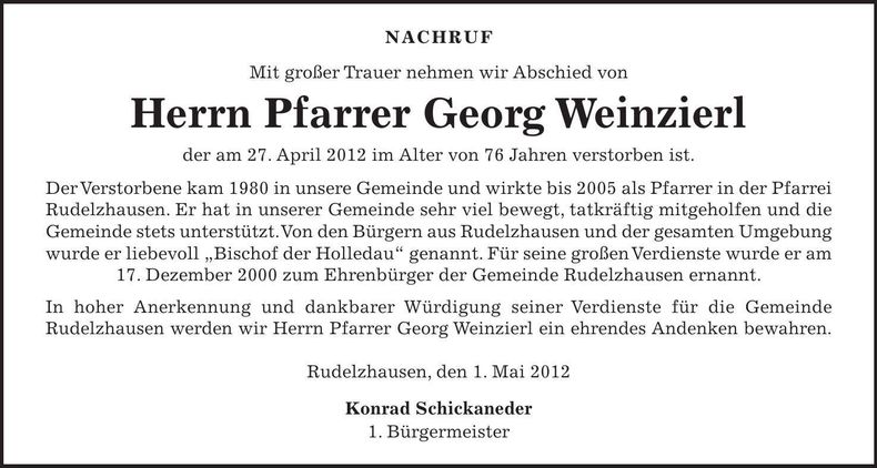 Traueranzeige  