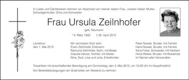 Traueranzeige  