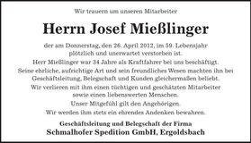 Traueranzeige  