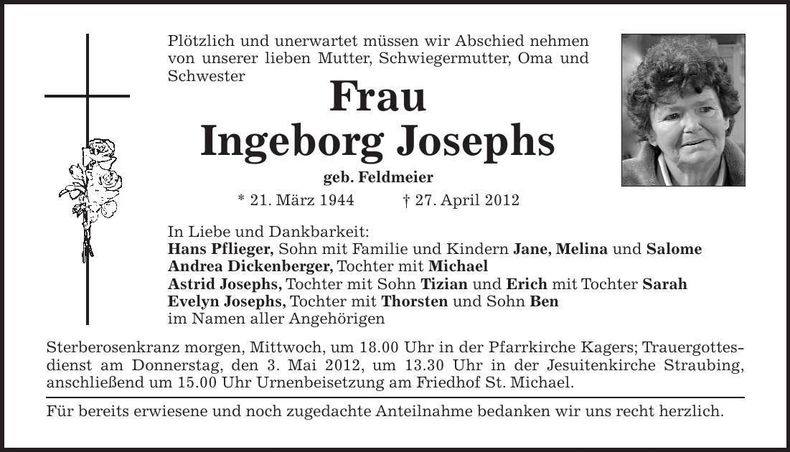 Traueranzeige  