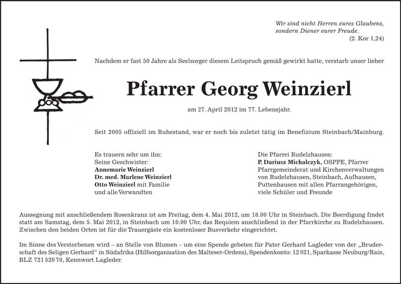 Traueranzeige  
