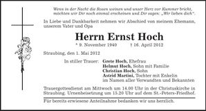 Traueranzeige  