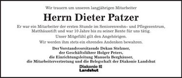 Traueranzeige  