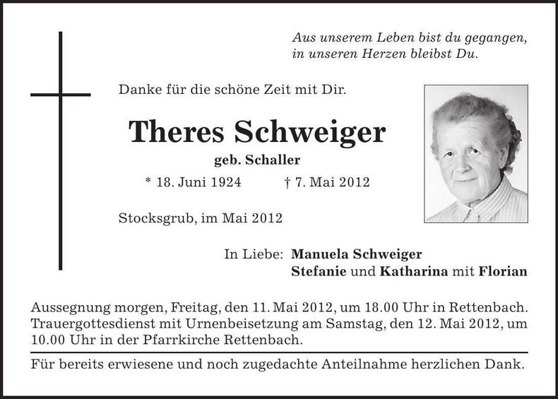 Traueranzeige  