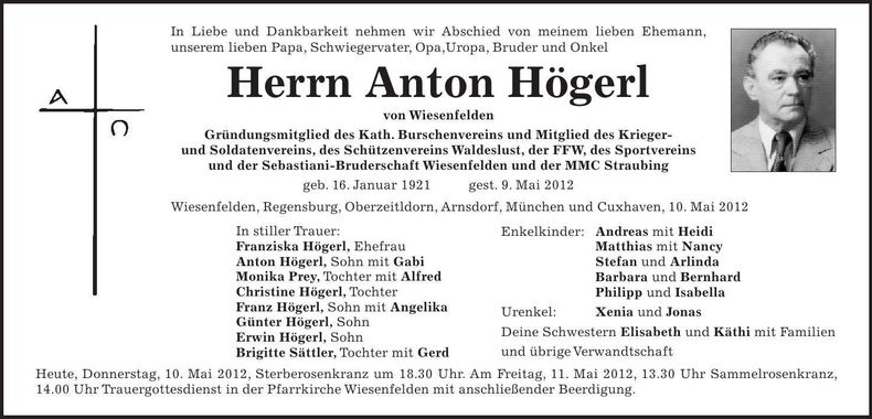 Traueranzeige  