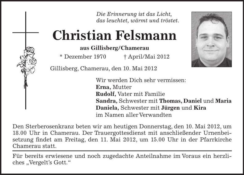 Traueranzeige  