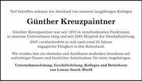 Traueranzeige  