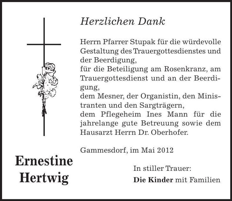 Traueranzeige  