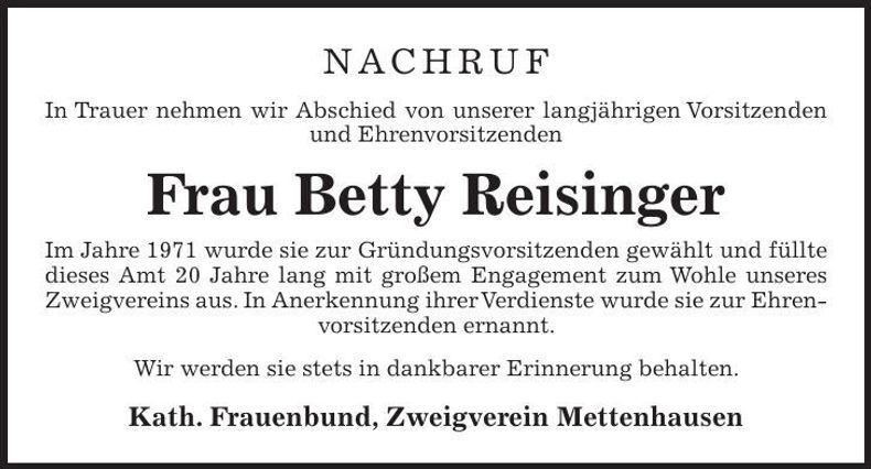 Traueranzeige  