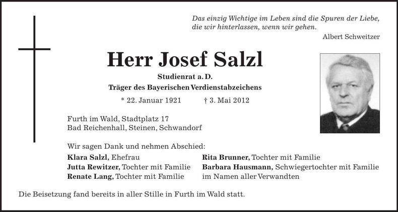 Traueranzeige  
