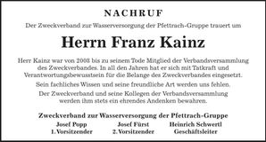 Traueranzeige  