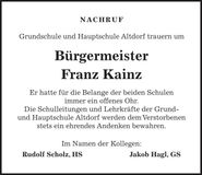 Traueranzeige  