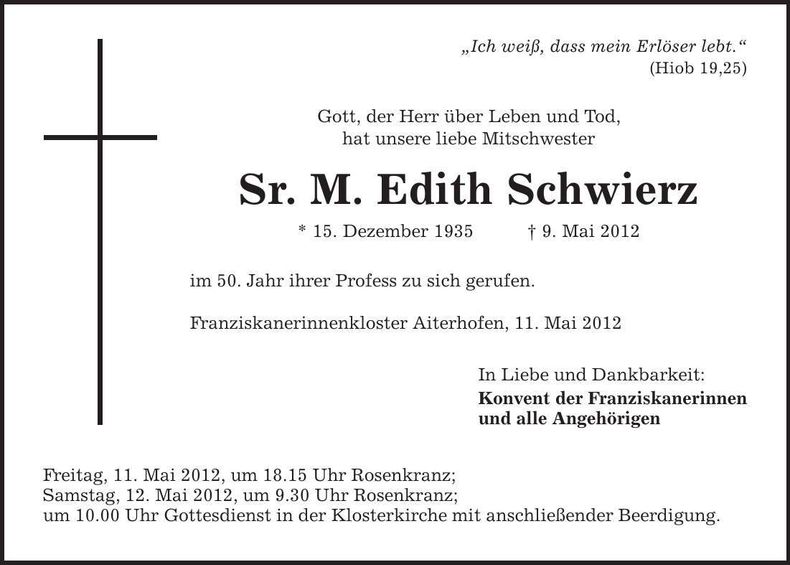 Traueranzeige  