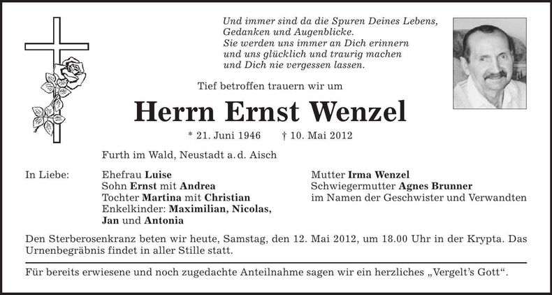 Traueranzeige  