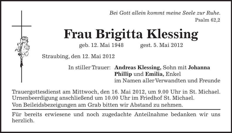 Traueranzeige  